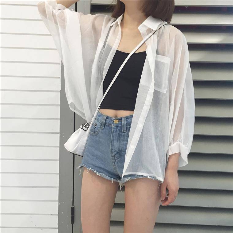 韩版小苹果短裤:5款高颜值防晒衣，无惧夏日紫外线，逛街出游的必备养肤神器